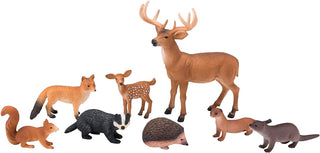 MOJO British Wildlife Premium Hand Painted Animal Playset 8 Figures