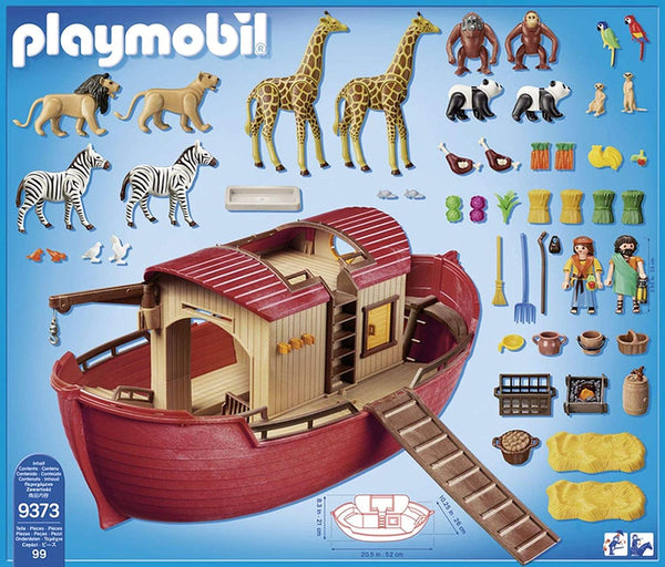 Playmobil 9373 Wild Life Floating Noah's Ark with Functioning Crane