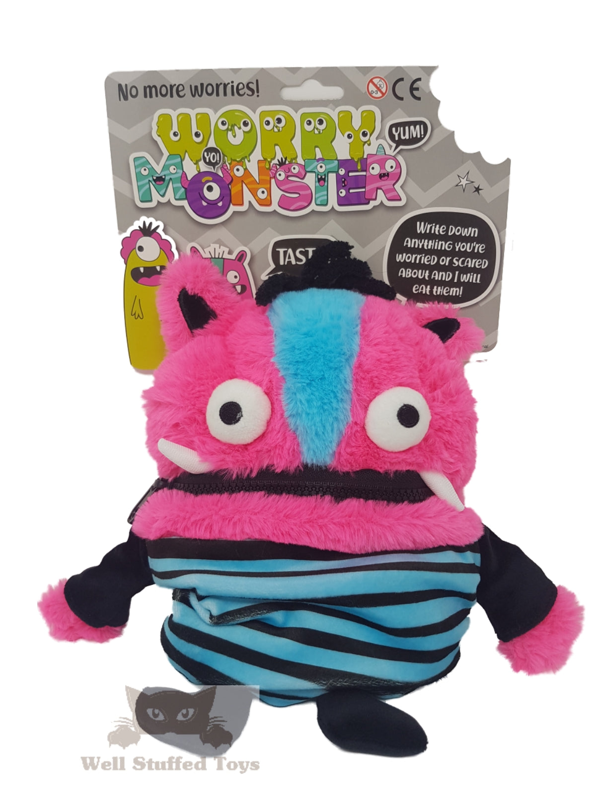 Official Worry Monster 11" - 3 Styles